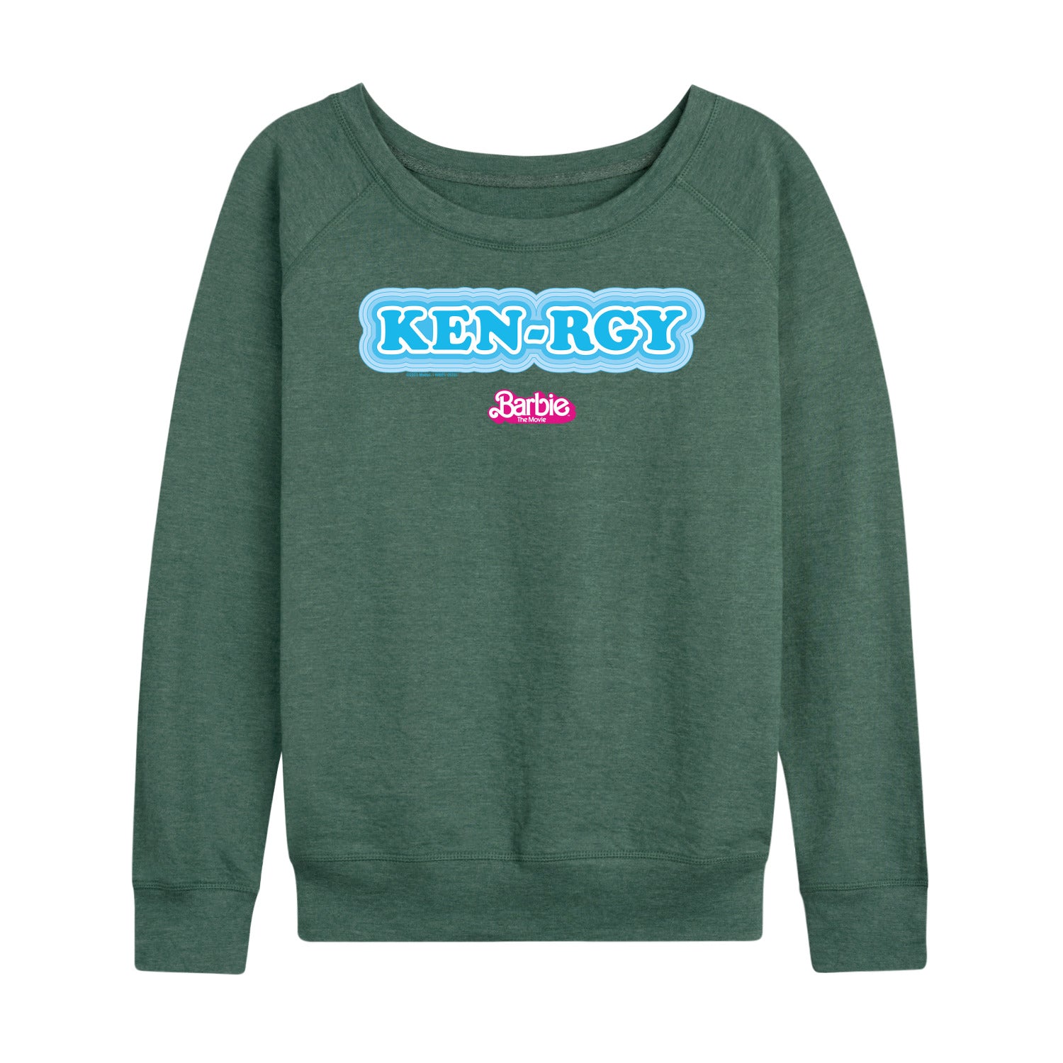 Barbie The Movie - Kenrgy Blue - Women's Lightweight French Terry Long Sleeve Shirt - Image 3
