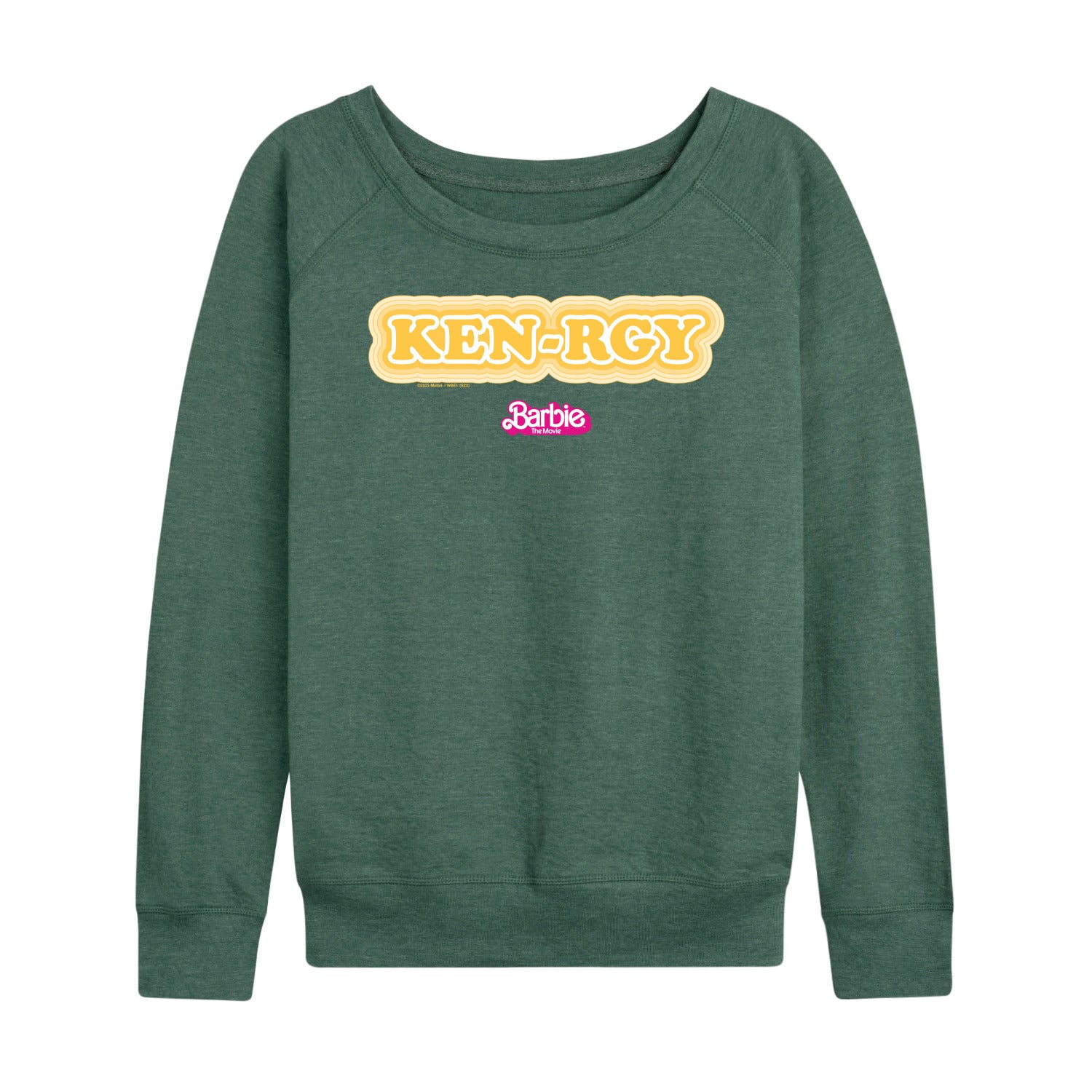 Barbie The Movie - Kenrgy Orange - Women's Lightweight French Terry Long Sleeve Shirt - Image 2