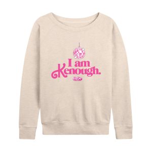 Barbie The Movie - I Am Kenough Disco Ball - Women's Lightweight French Terry Long Sleeve Shirt