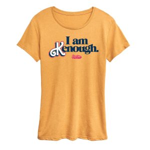 Barbie The Movie - I Am Kenough - Women's Short Sleeve Graphic T-Shirt