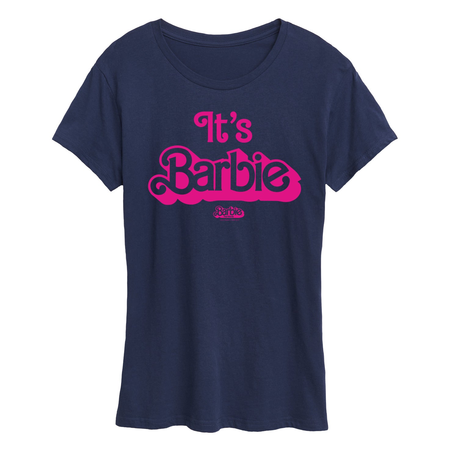 Barbie The Movie - It's Barbie Pink - Women's Short Sleeve Graphic T-Shirt - Image 3