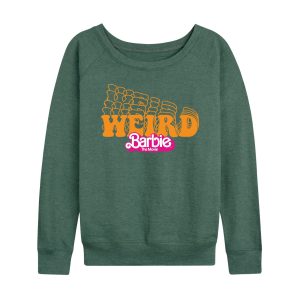 Barbie The Movie - Stacked Weird Barbie - Women's Lightweight French Terry Long Sleeve Shirt