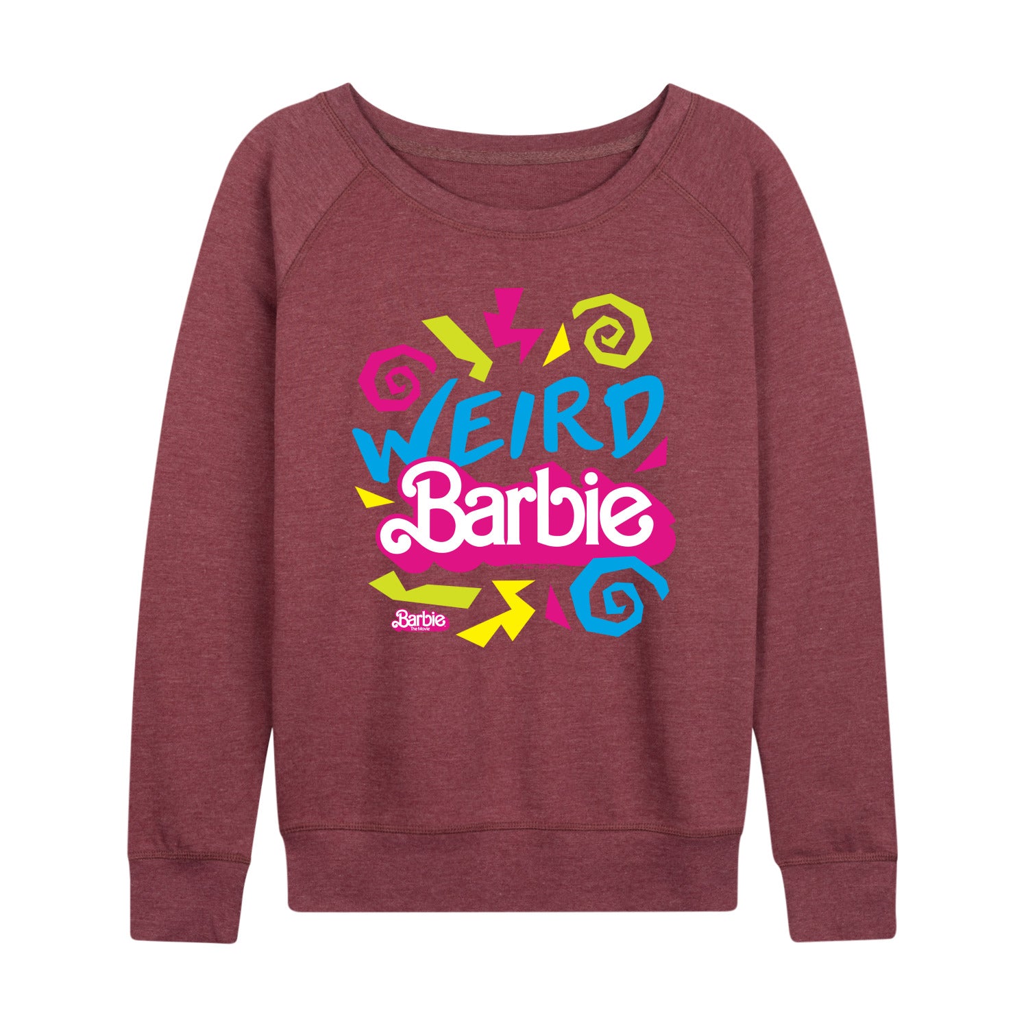 Barbie The Movie - Weird Barbie - Women's Lightweight French Terry Long Sleeve Shirt