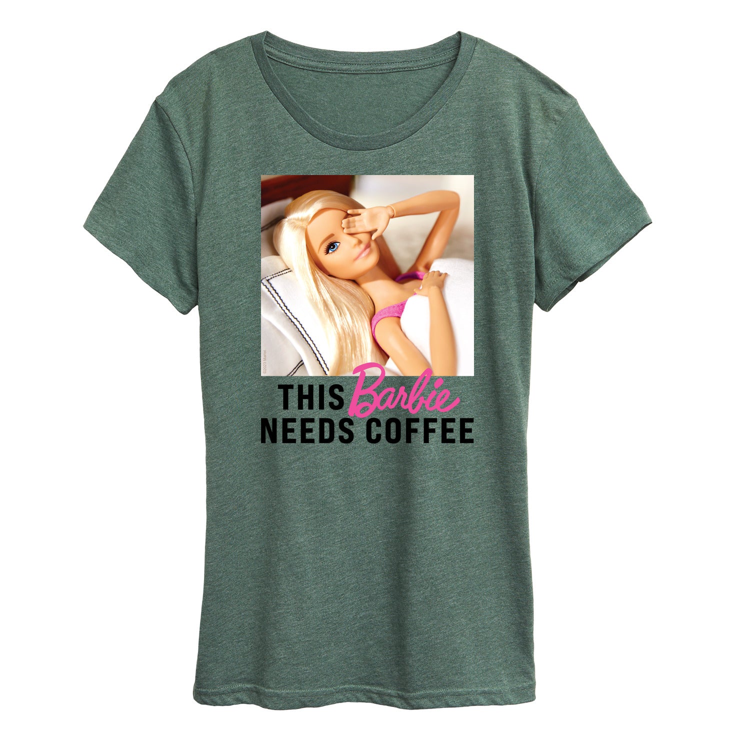 Barbie - This Barbie Needs Coffee - Women's Short Sleeve Graphic T-Shirt