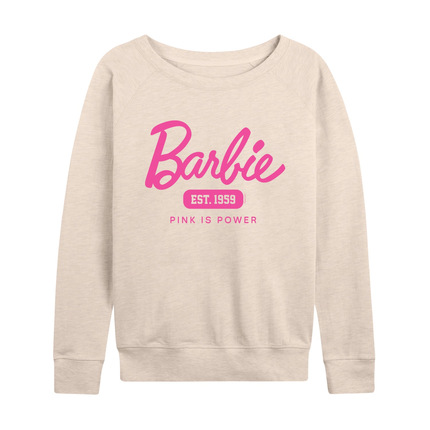 Barbie - Barbie Est 1959 - Women's French Terry Long Sleeve Pullover