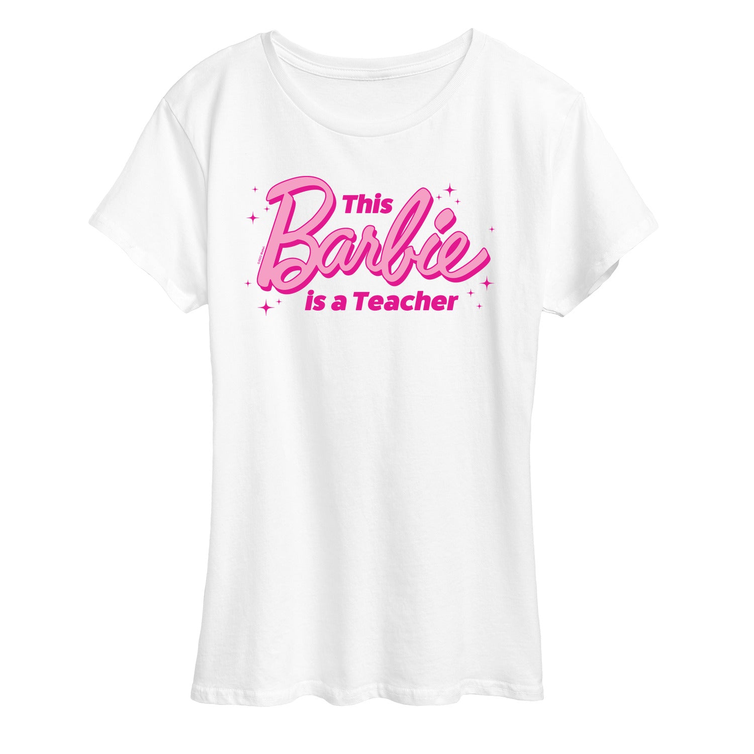 Barbie - This Barbie Is A Teacher - Women's Short Sleeve Graphic T-Shirt - Image 5
