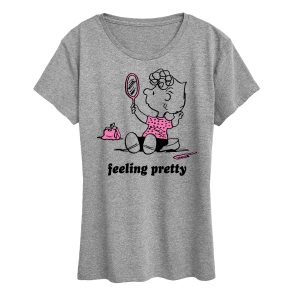 Peanuts - Feeling Pretty Sally - Women's Short Sleeve Graphic T-Shirt