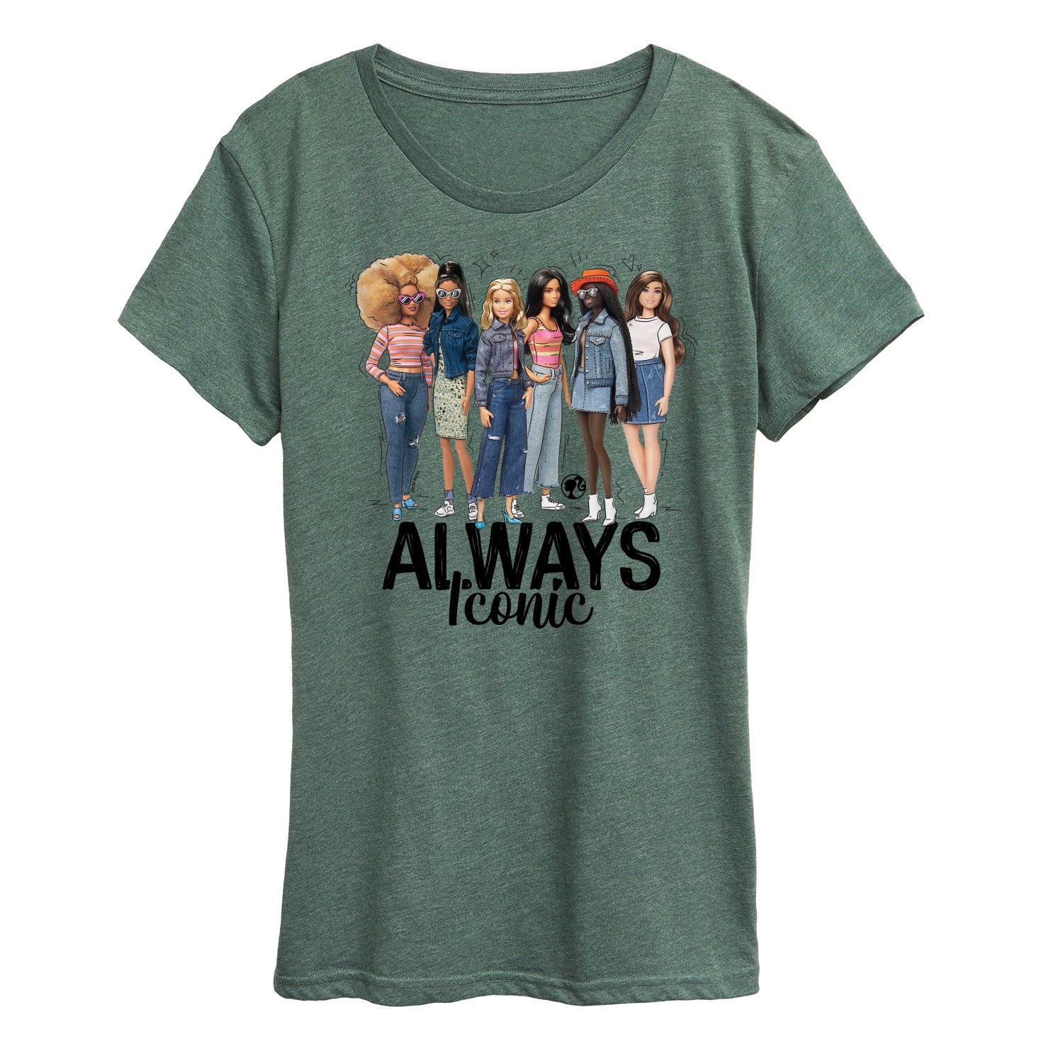 Barbie - Always Iconic - Women's Short Sleeve Graphic T-Shirt - Image 2