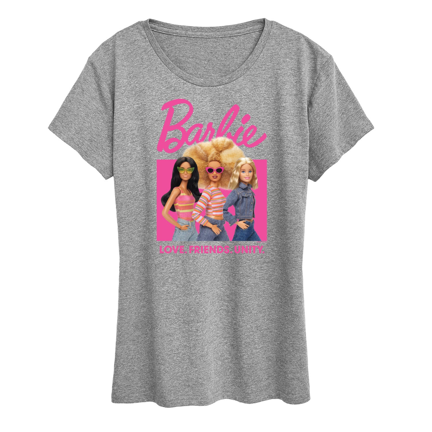 Barbie - Love Friends Unity - Women's Short Sleeve Graphic T-Shirt - Image 3