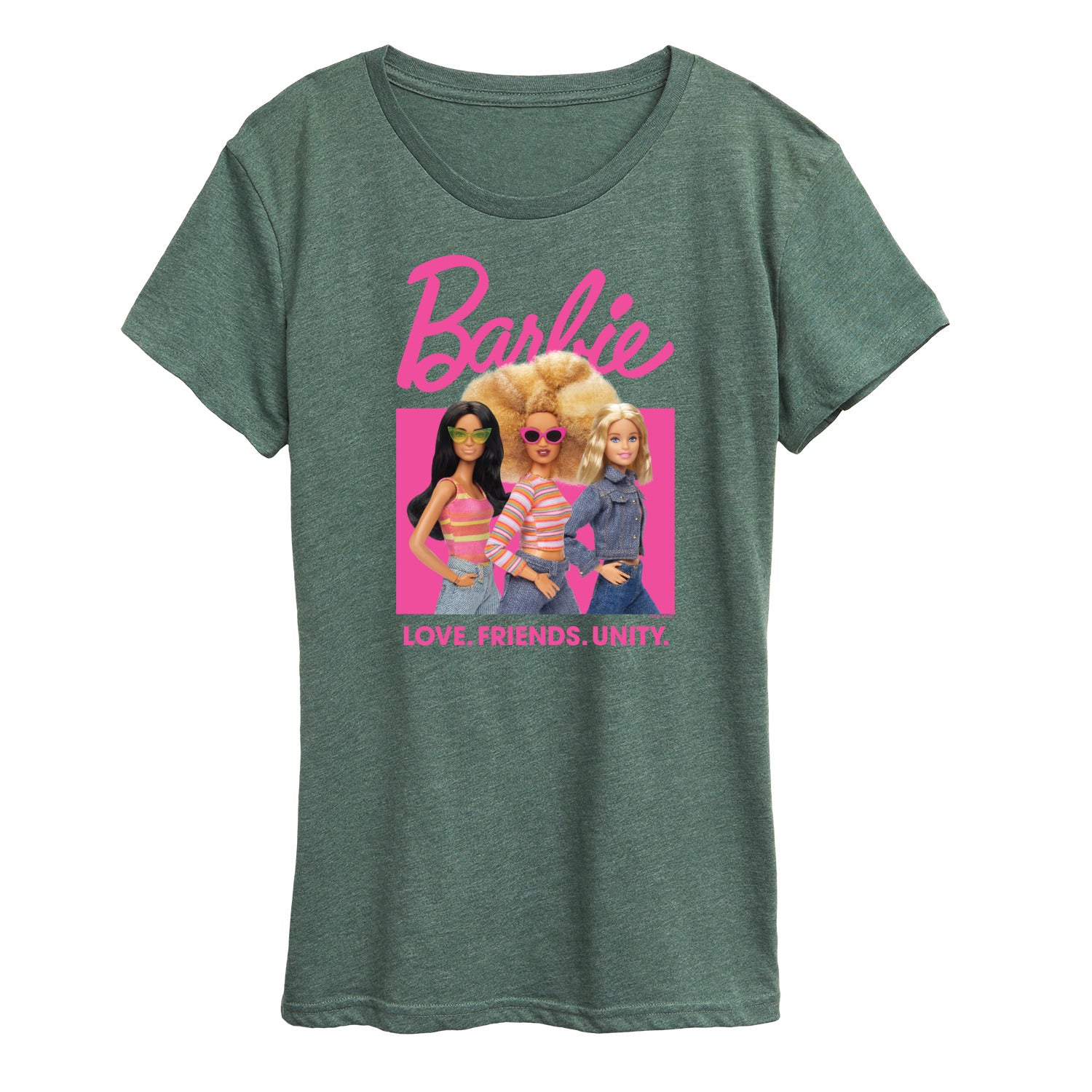 Barbie - Love Friends Unity - Women's Short Sleeve Graphic T-Shirt - Image 4