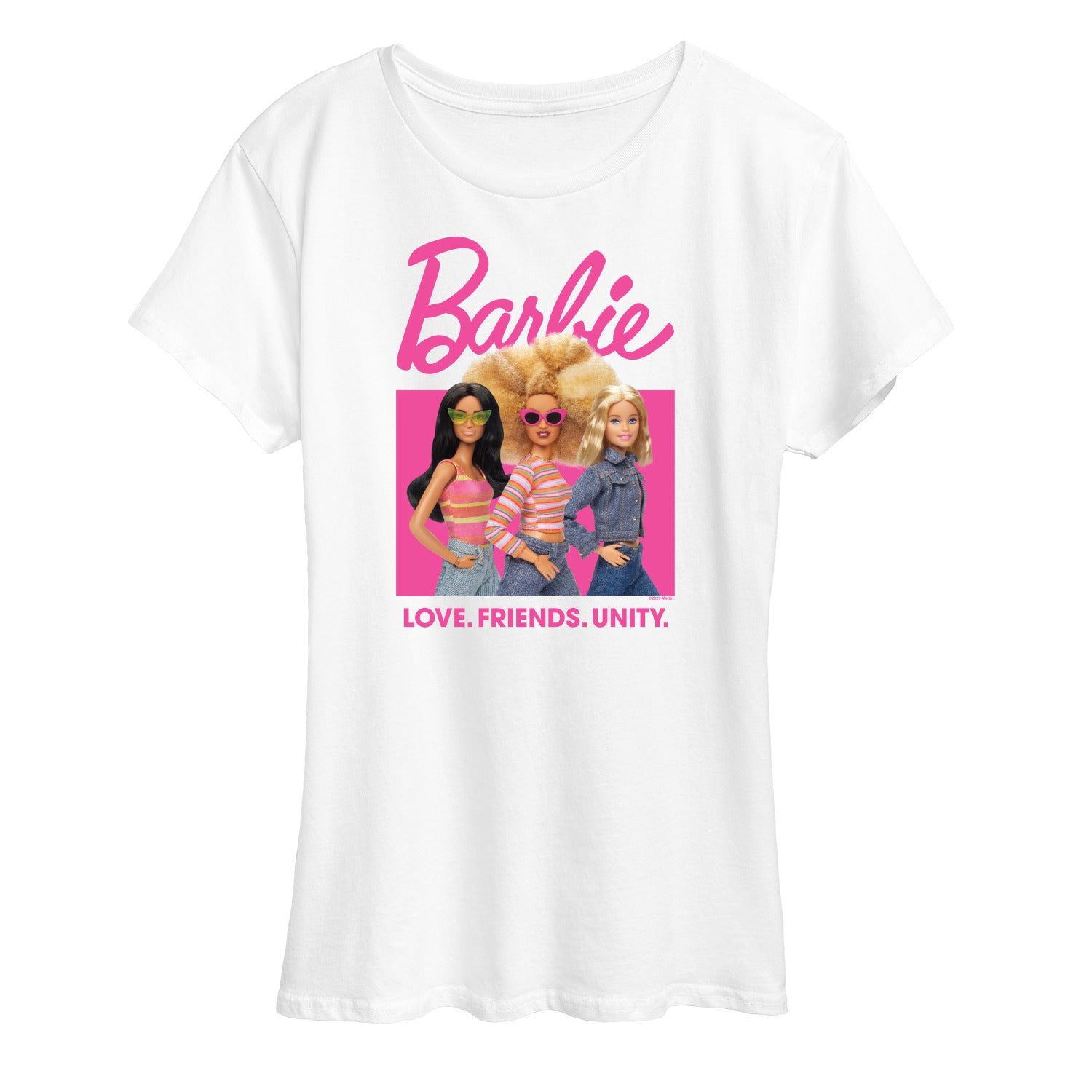 Barbie - Love Friends Unity - Women's Short Sleeve Graphic T-Shirt - Image 6