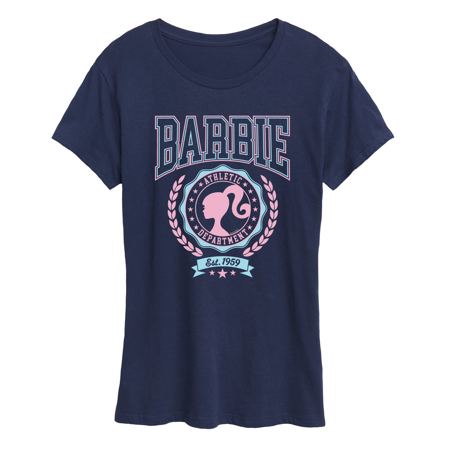 Barbie - Barbie Varsity Ath Dept- Women'S Short Sleeve Graphic T-Shirt