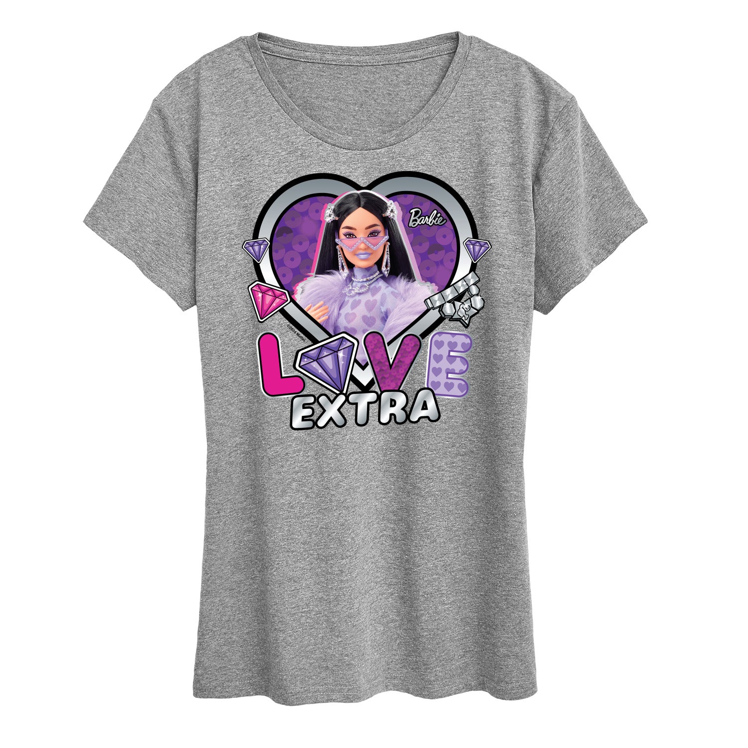 Barbie - Love Extra - Women'S Short Sleeve Graphic T-Shirt - Image 2