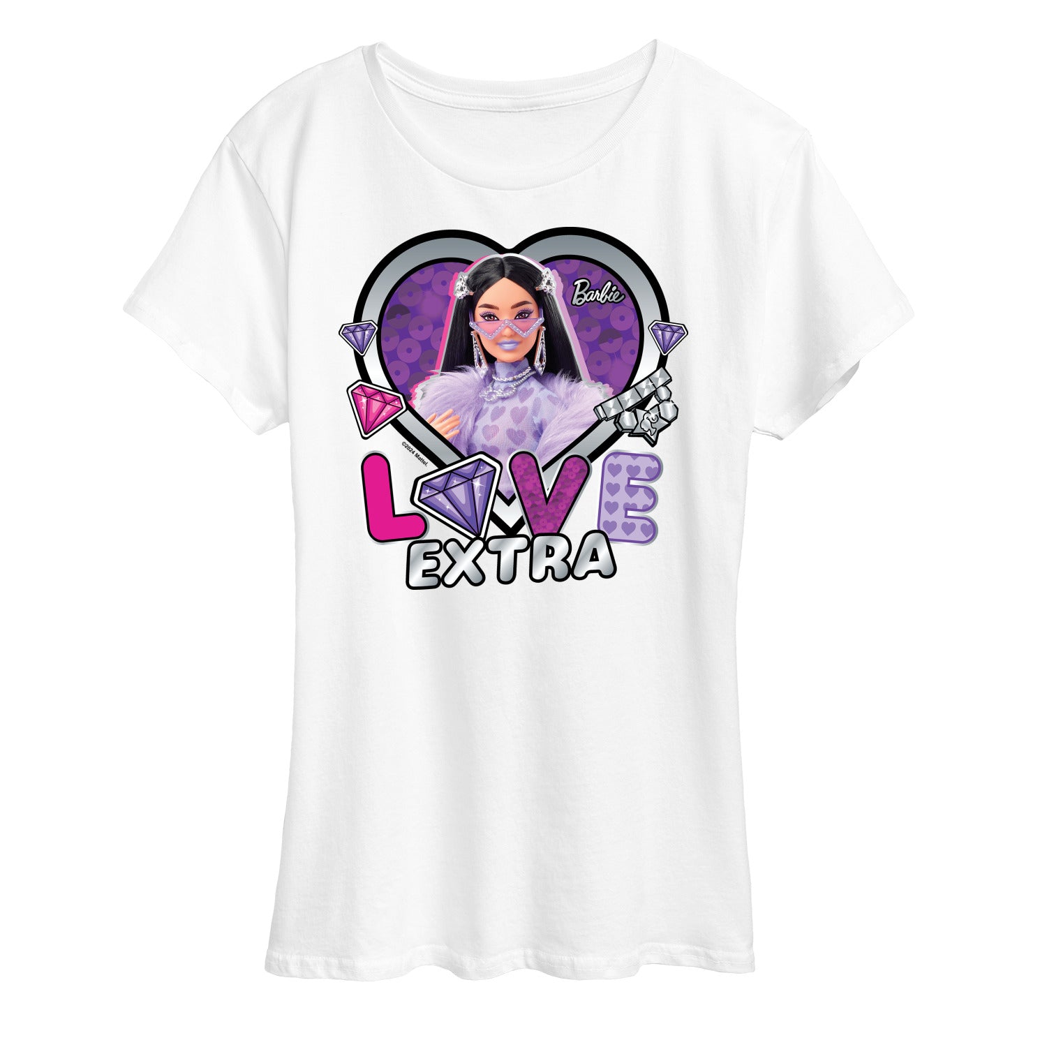 Barbie - Love Extra - Women'S Short Sleeve Graphic T-Shirt - Image 3