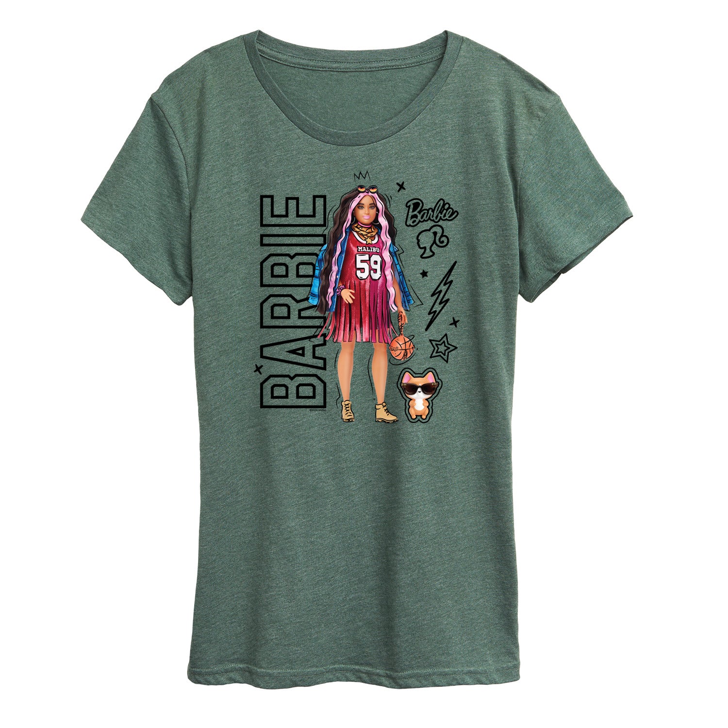 Barbie - Barbie Street Fashion - Women'S Short Sleeve Graphic T-Shirt