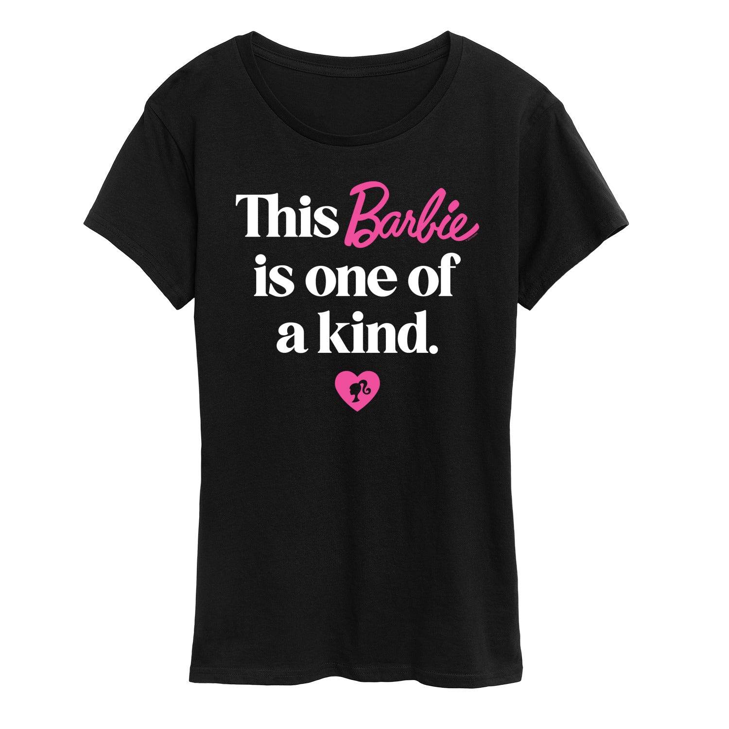 Barbie - This Barbie Is One Of A Kind-Womens Women'S Short Sleeve Graphic T-Shirt