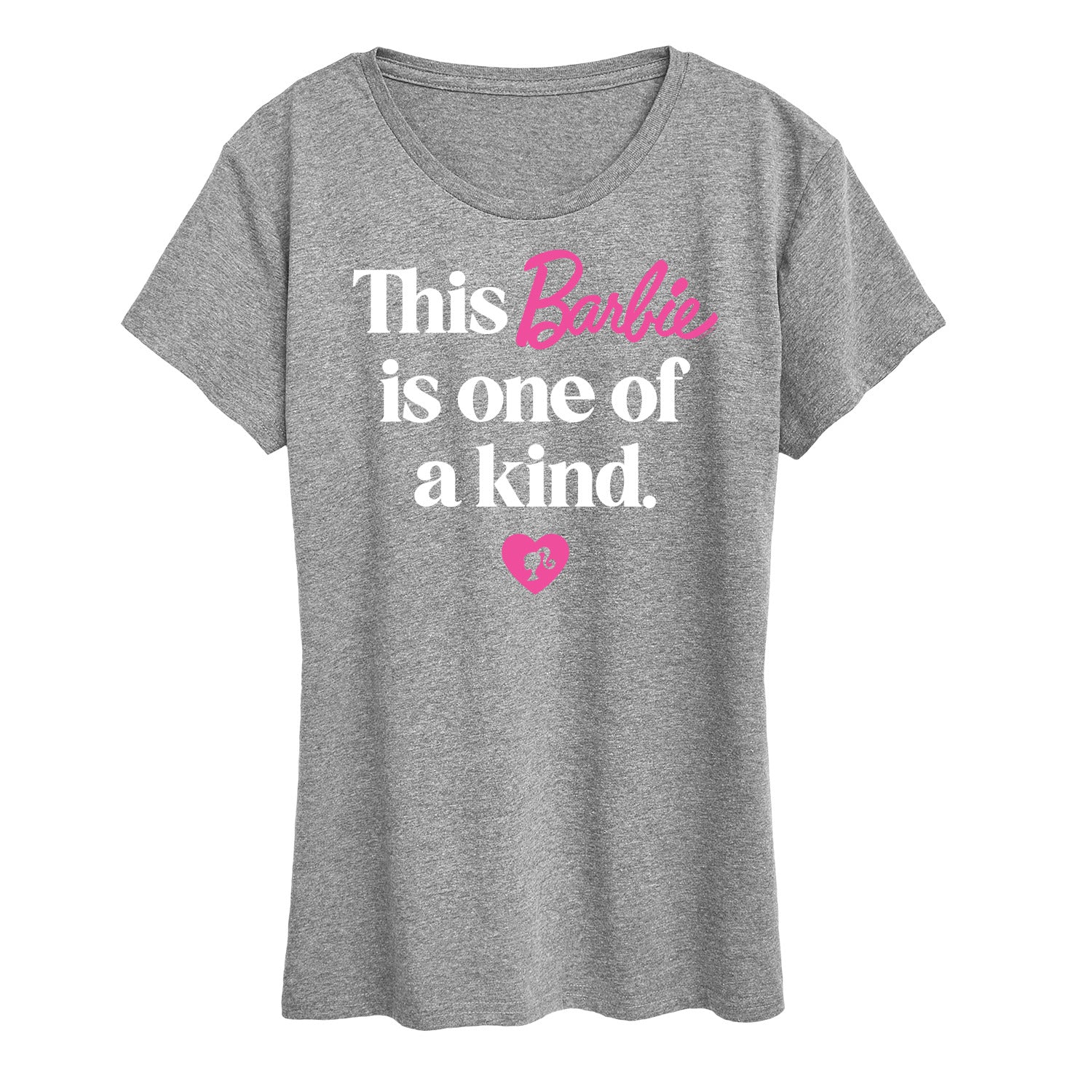 Barbie - This Barbie Is One Of A Kind-Womens Women'S Short Sleeve Graphic T-Shirt - Image 4