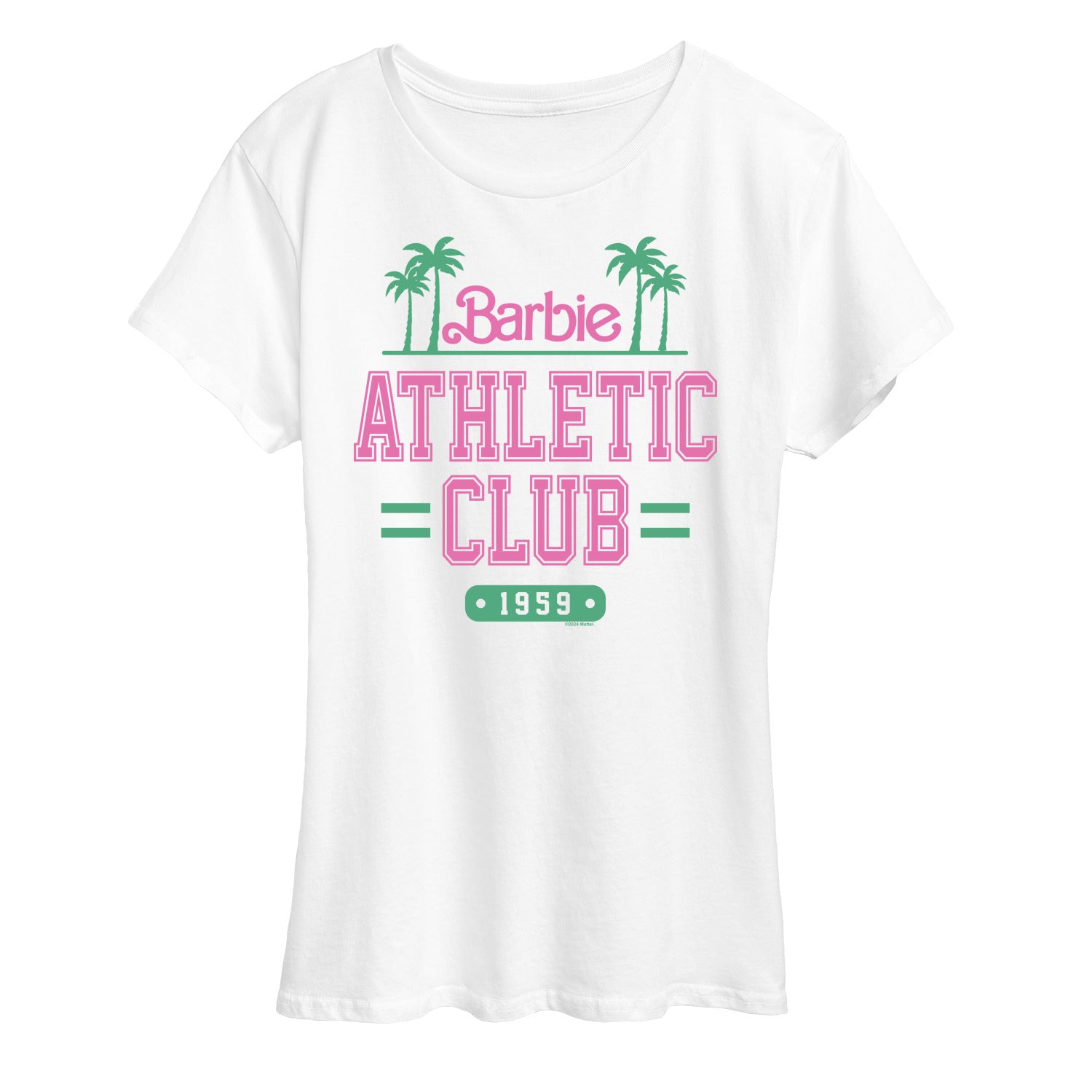 Barbie - Barbie Athletic Club - Women'S Short Sleeve Graphic T-Shirt - Image 4