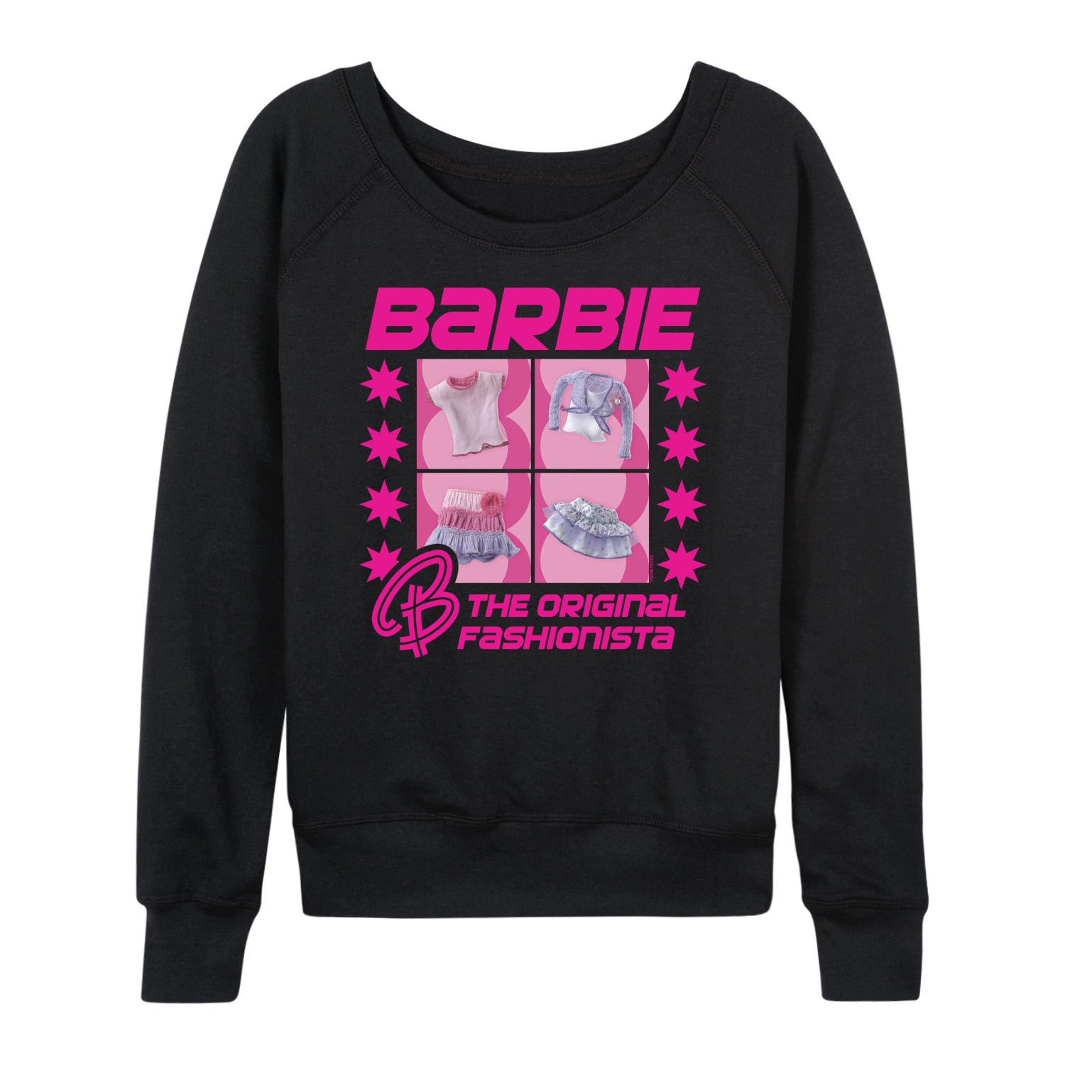 Barbie - Original Fashionista - Women's French Terry Long Sleeve Shirt - Image 2