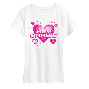 Barbie - Hey Y2K Heart - Women's Short Sleeve Graphic T-Shirt