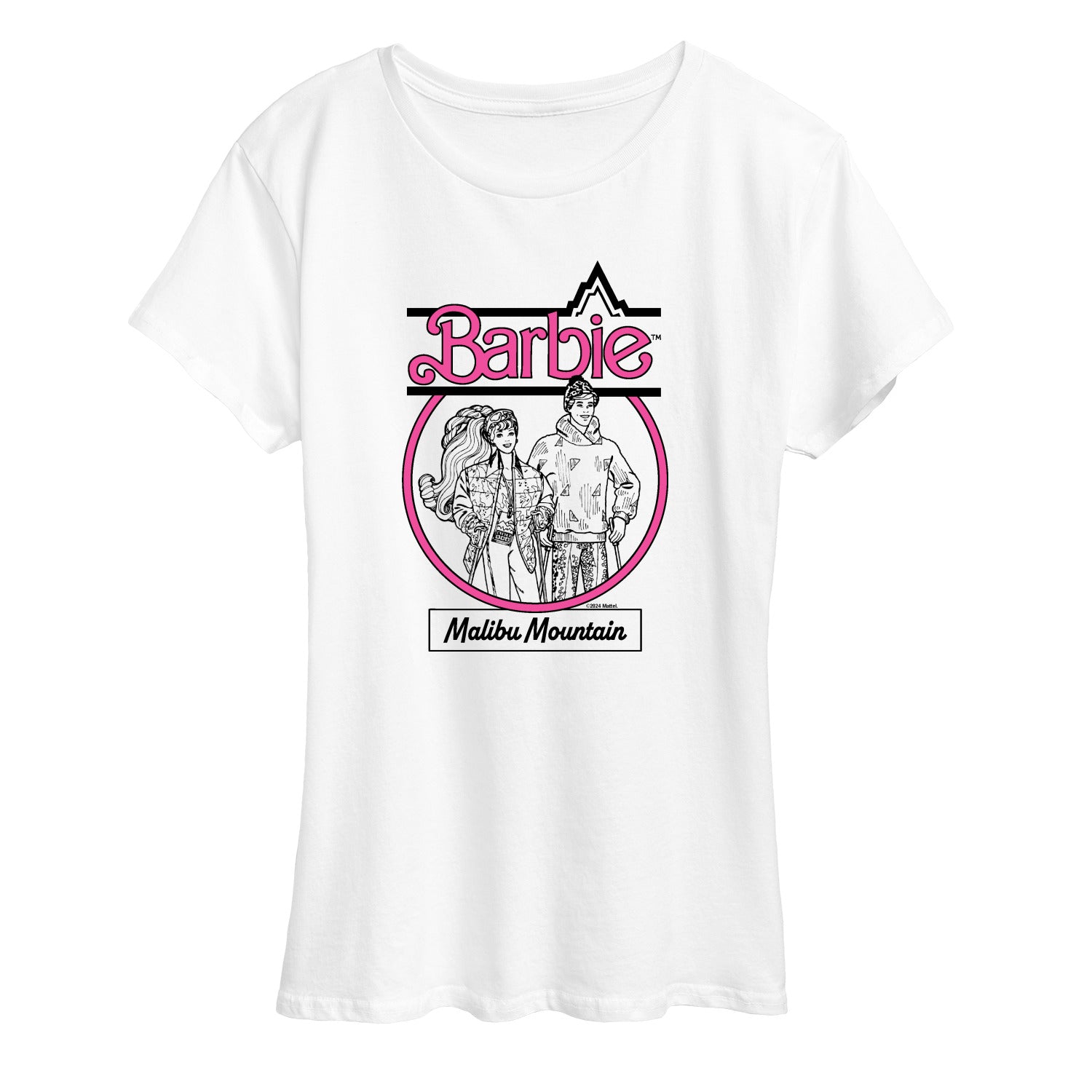 Barbie - Malibu Mountain - Women's Short Sleeve Graphic T-Shirt - Image 4