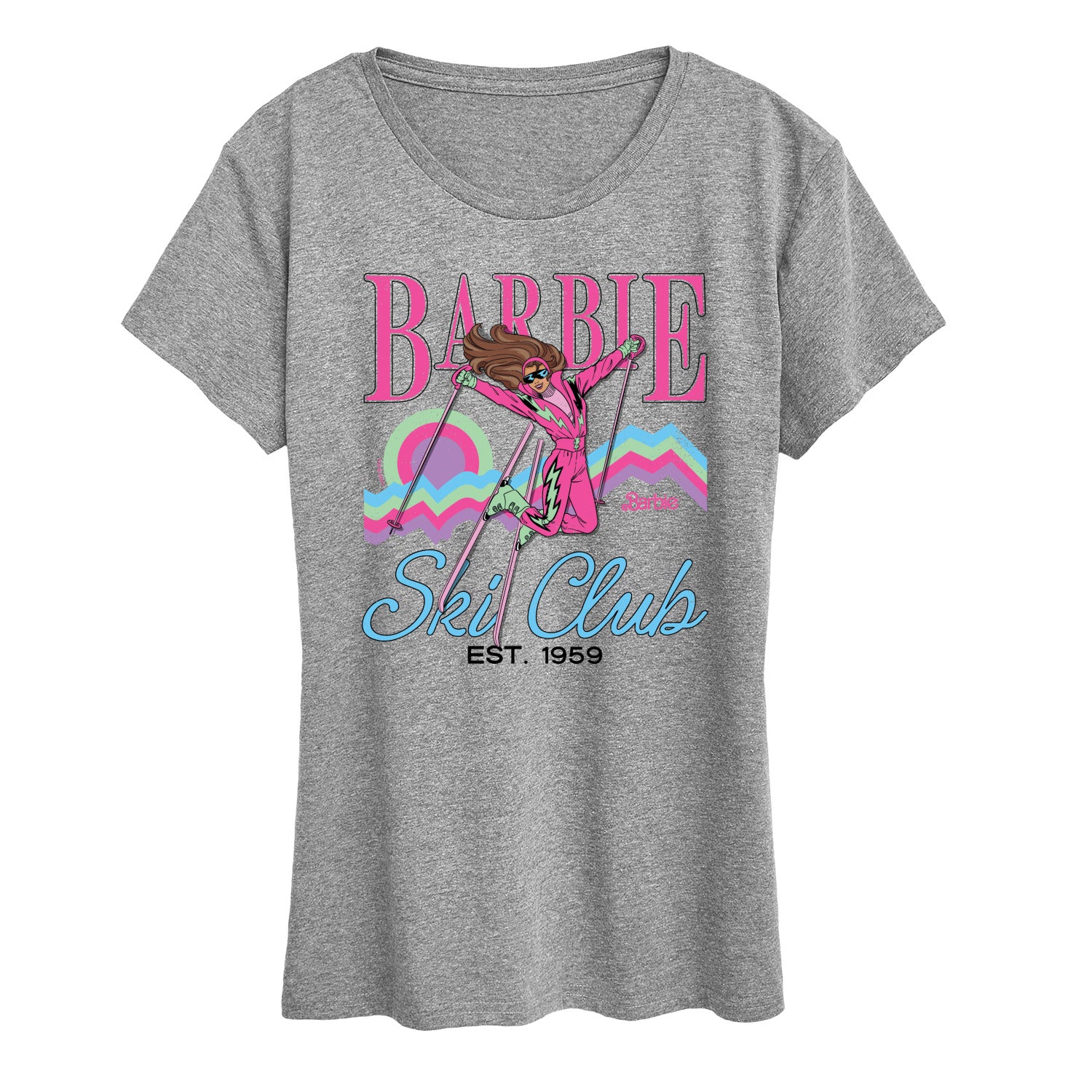 Barbie - Ski Club - Women's Short Sleeve Graphic T-Shirt - Image 2