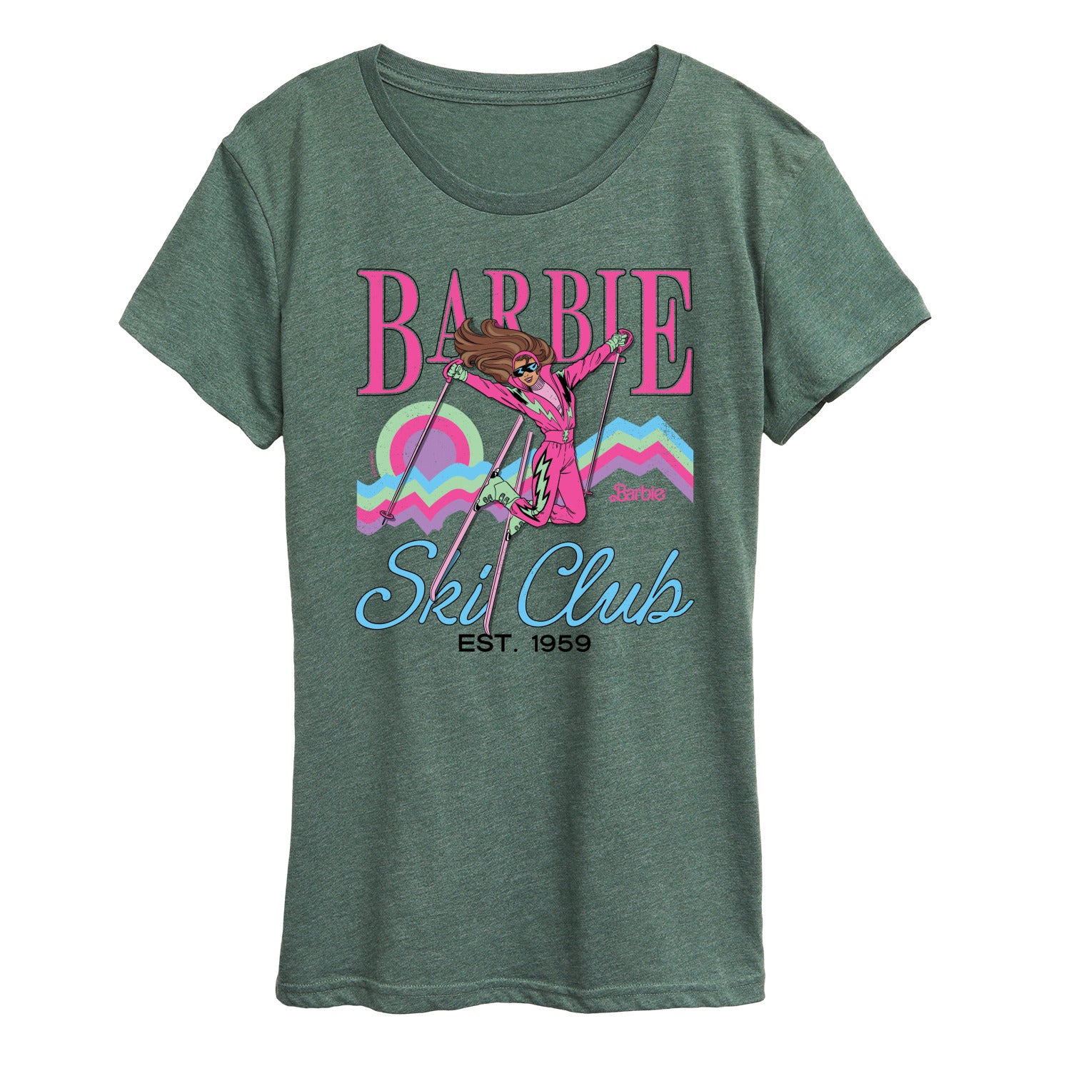 Barbie - Ski Club - Women's Short Sleeve Graphic T-Shirt - Image 3