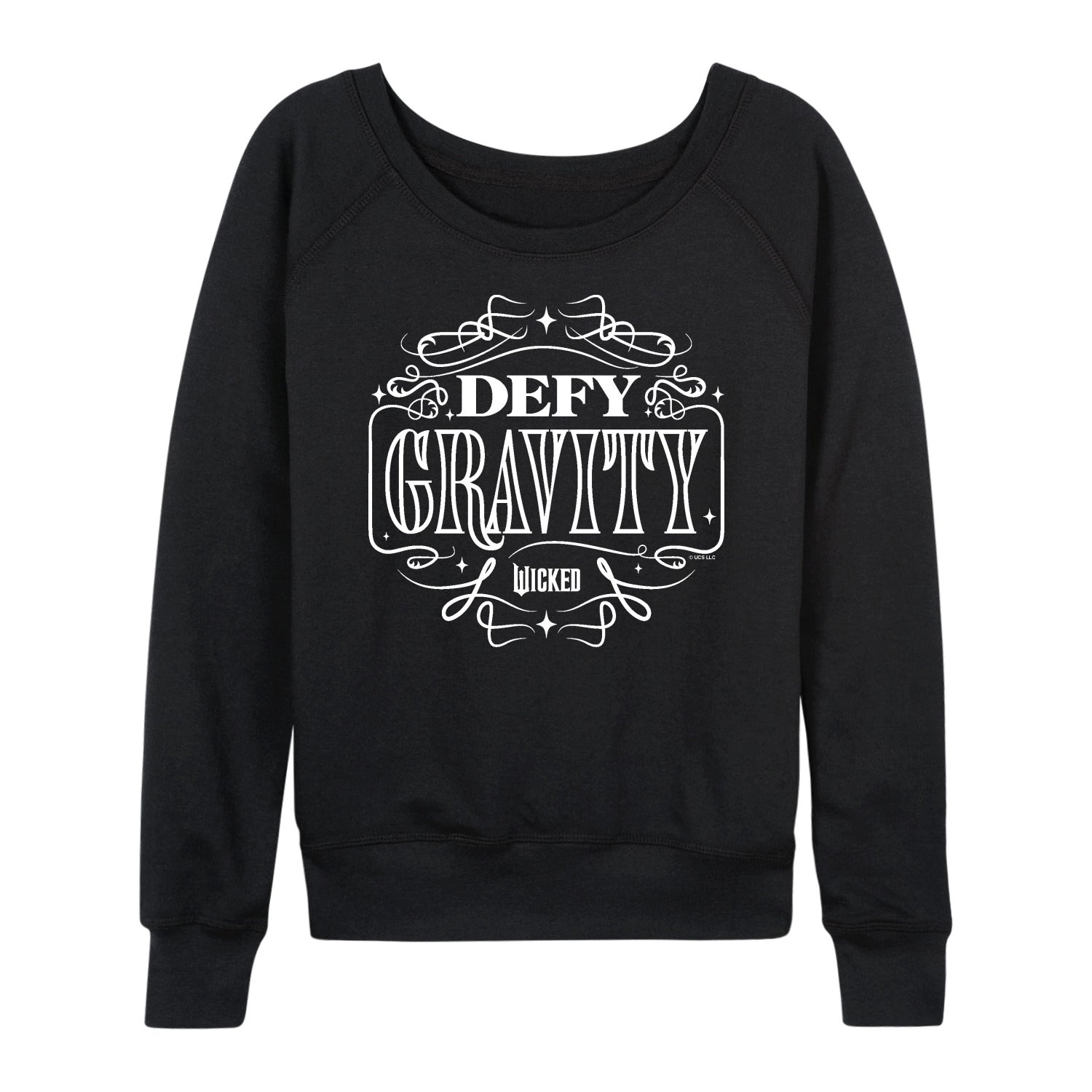 Wicked - Defy Gravity - Women's French Terry Pullover Long Sleeve Shirt