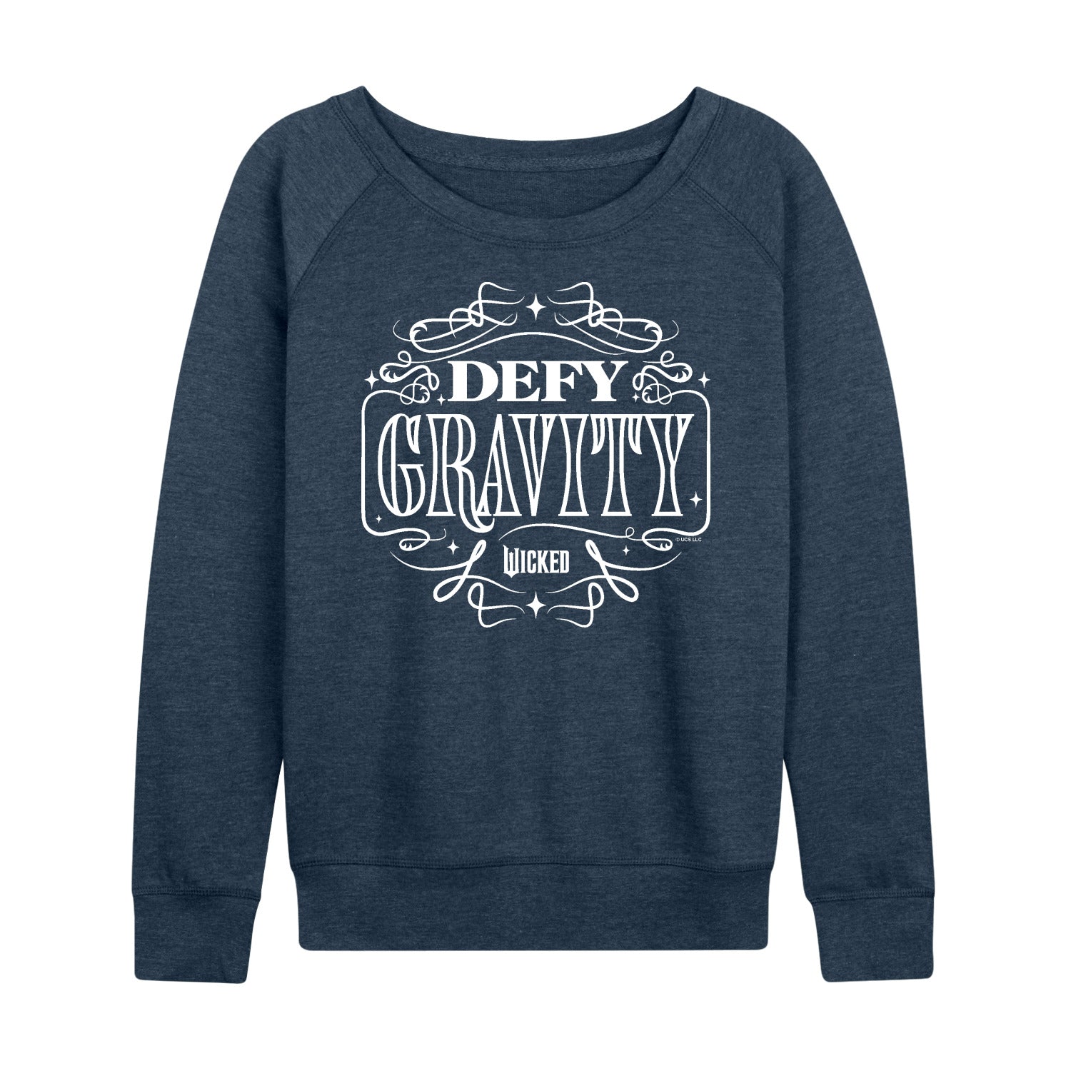 Wicked - Defy Gravity - Women's French Terry Pullover Long Sleeve Shirt - Image 3