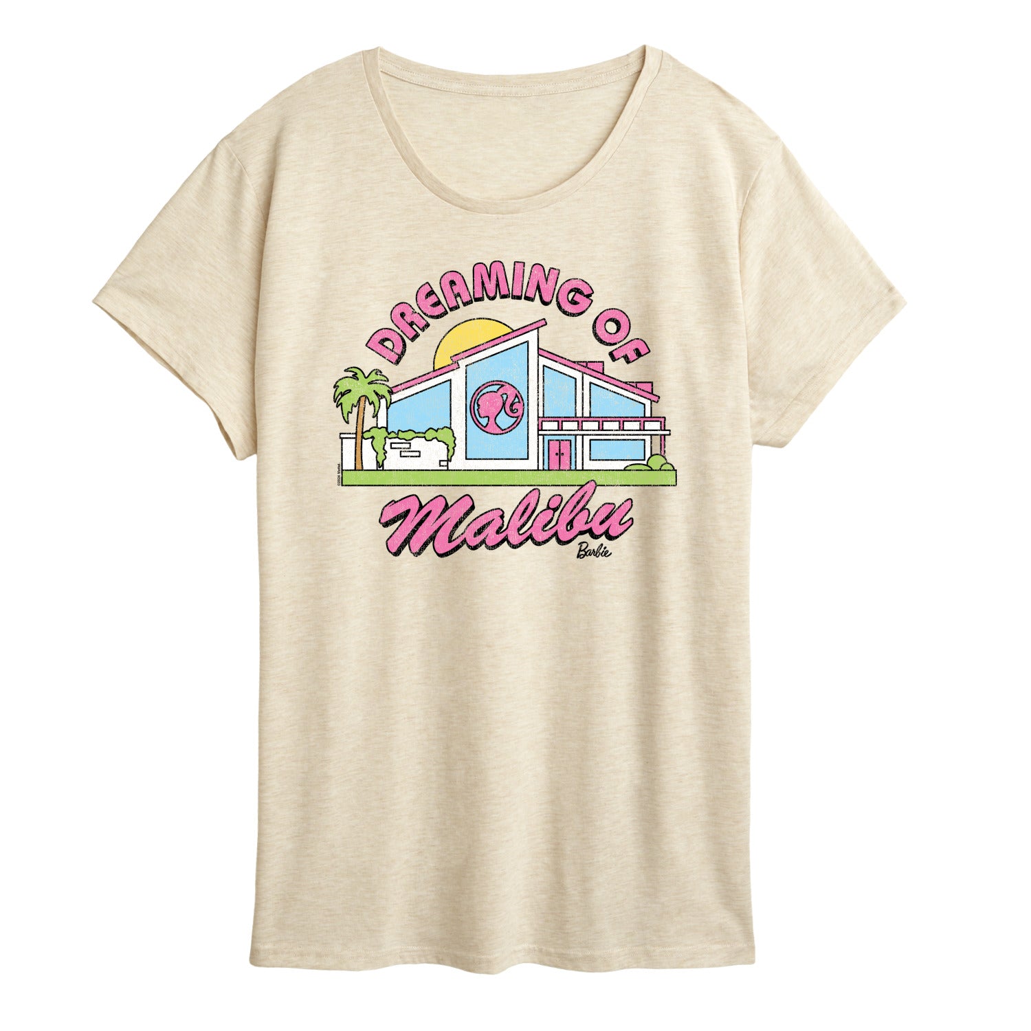 Barbie - Dreaming Of Malibu -Women's Short Sleeve Graphic T-Shirt