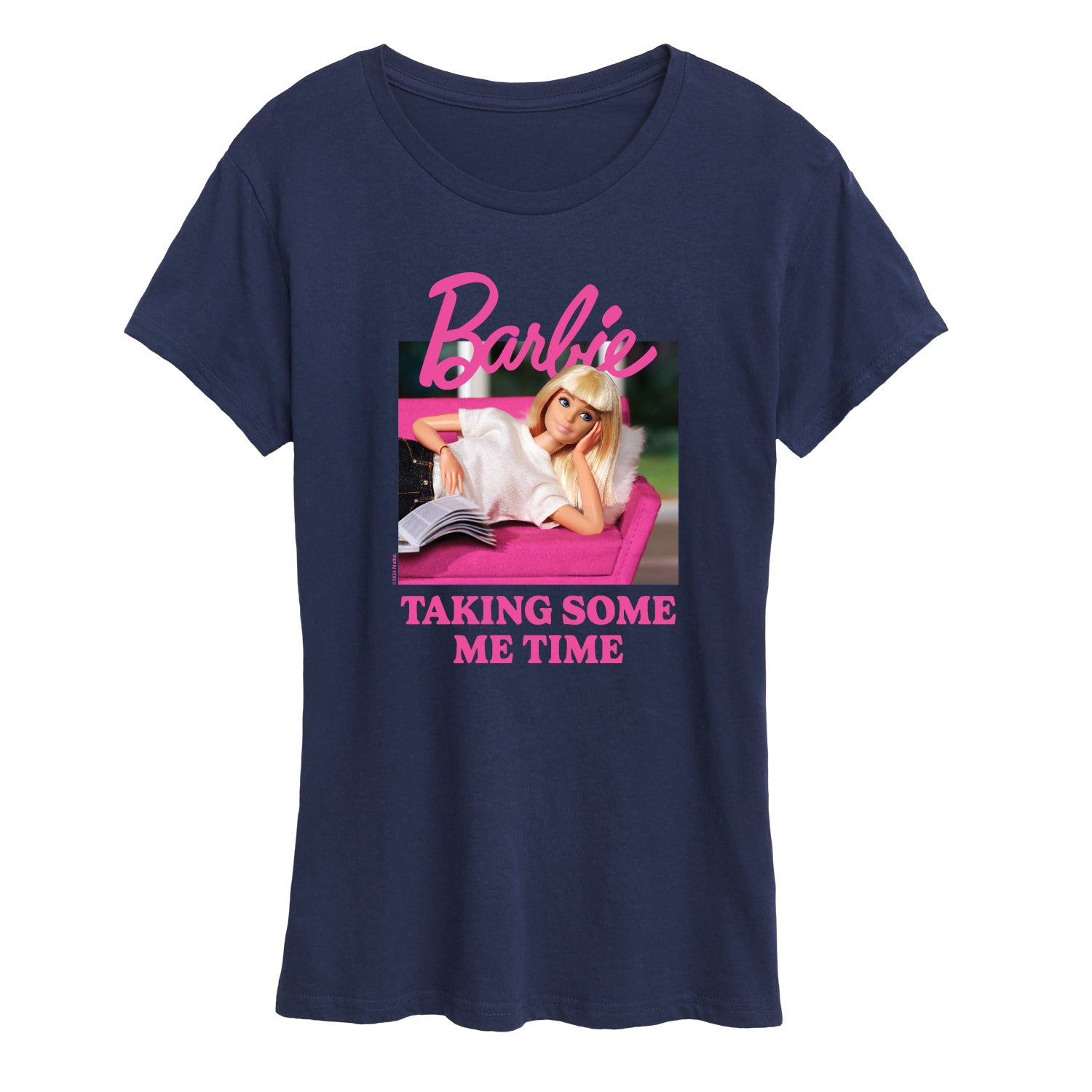 Barbie - Taking Some Me Time - Women's Short Sleeve Graphic T-Shirt - Image 7