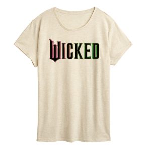 Wicked - Theatrical Rainbow Logo - Women's Short Sleeve Graphic T-Shirt
