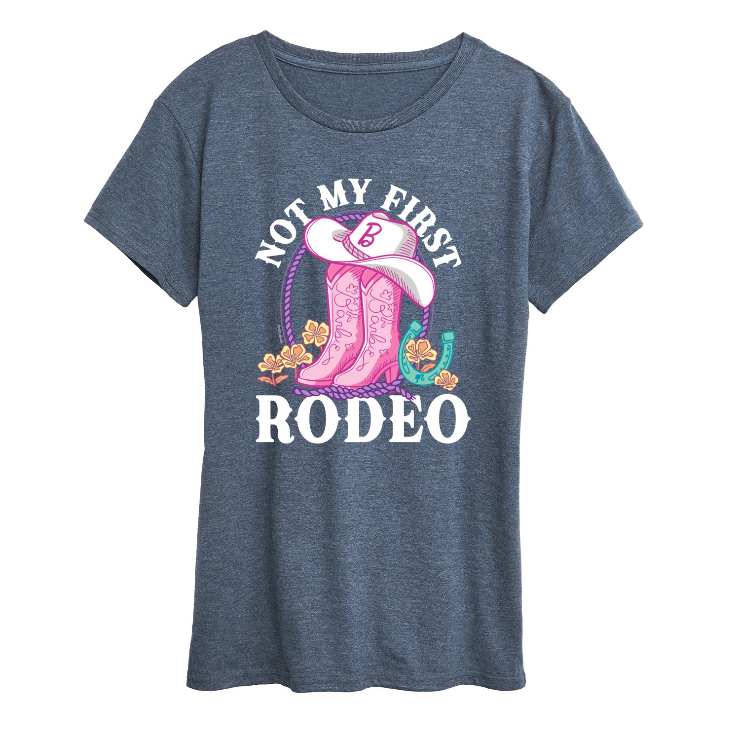Barbie - Not My First Rodeo - Women's Short Sleeve Graphic T-Shirt - Image 3