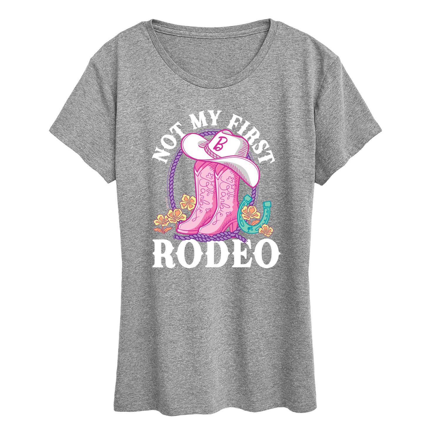 Barbie - Not My First Rodeo - Women's Short Sleeve Graphic T-Shirt - Image 4
