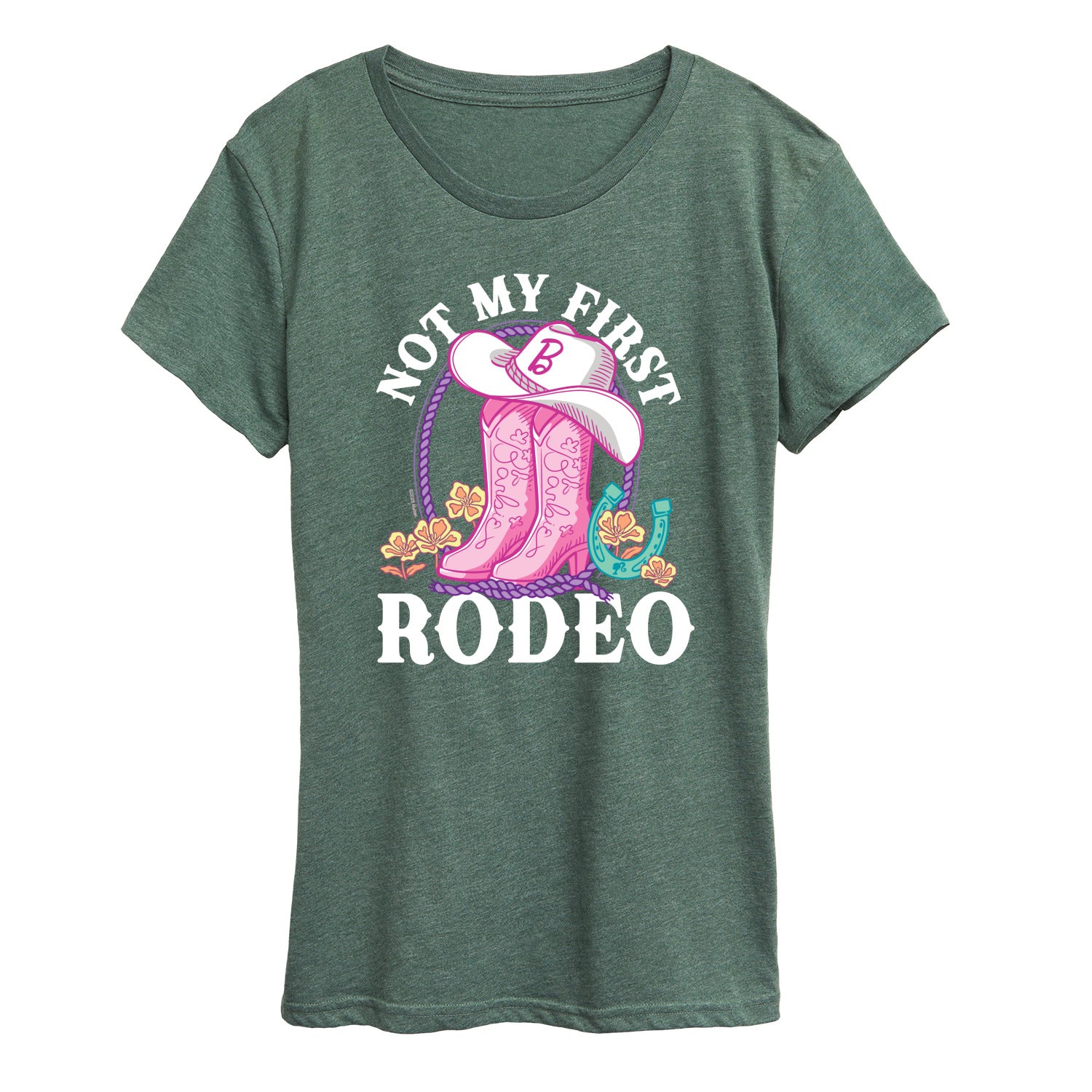 Barbie - Not My First Rodeo - Women's Short Sleeve Graphic T-Shirt - Image 5