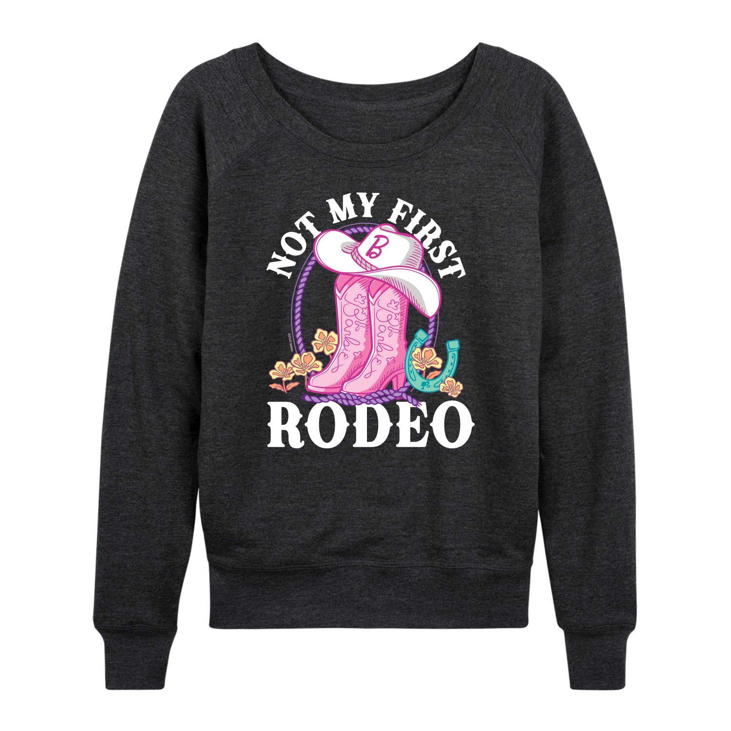 Barbie - Not My First Rodeo - Women's French Terry Long Sleeve Shirt - Image 2