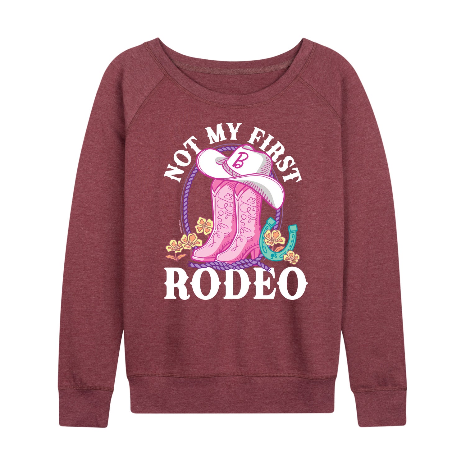 Barbie - Not My First Rodeo - Women's French Terry Long Sleeve Shirt - Image 4