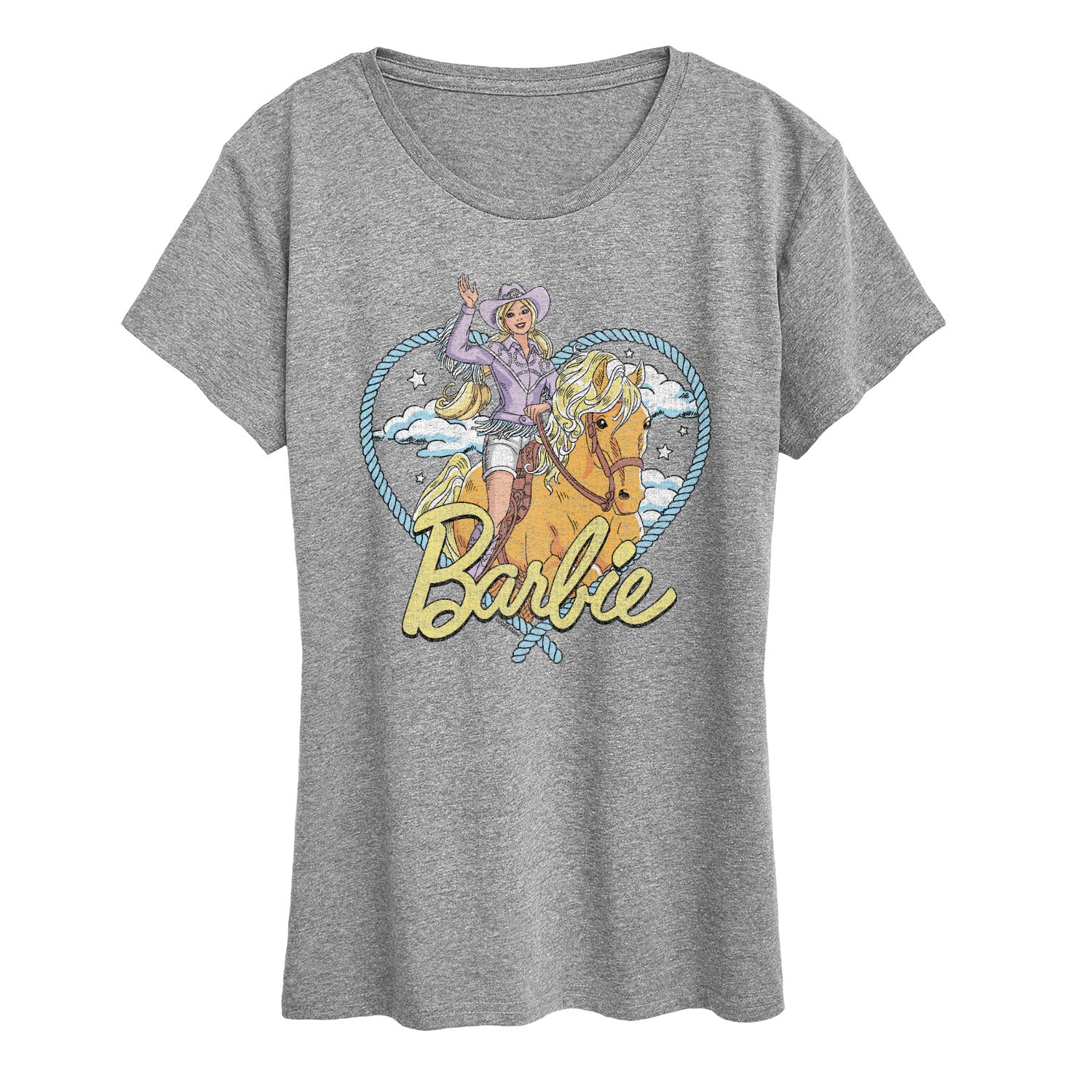 Barbie - Western Heart - Women's Short Sleeve Graphic T-Shirt - Image 2