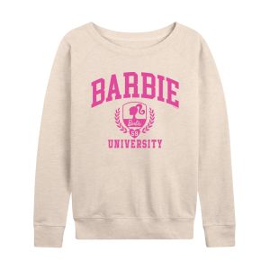 Barbie - - Women's French Terry Long Sleeve Shirt