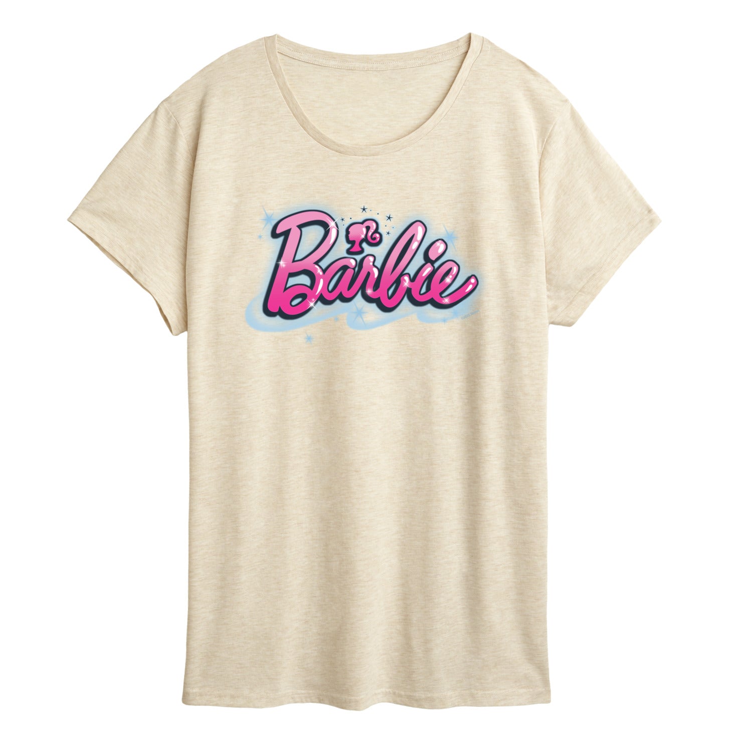 Barbie - Airbrush Logo - Women's Short Sleeve Graphic T - Shirt