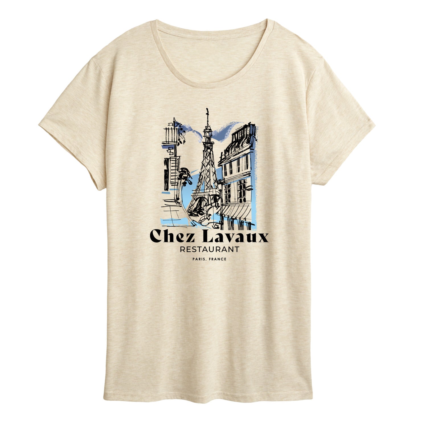 Emily in Paris - Chez Lavaux - Women's Short Sleeve Graphic T-Shirt