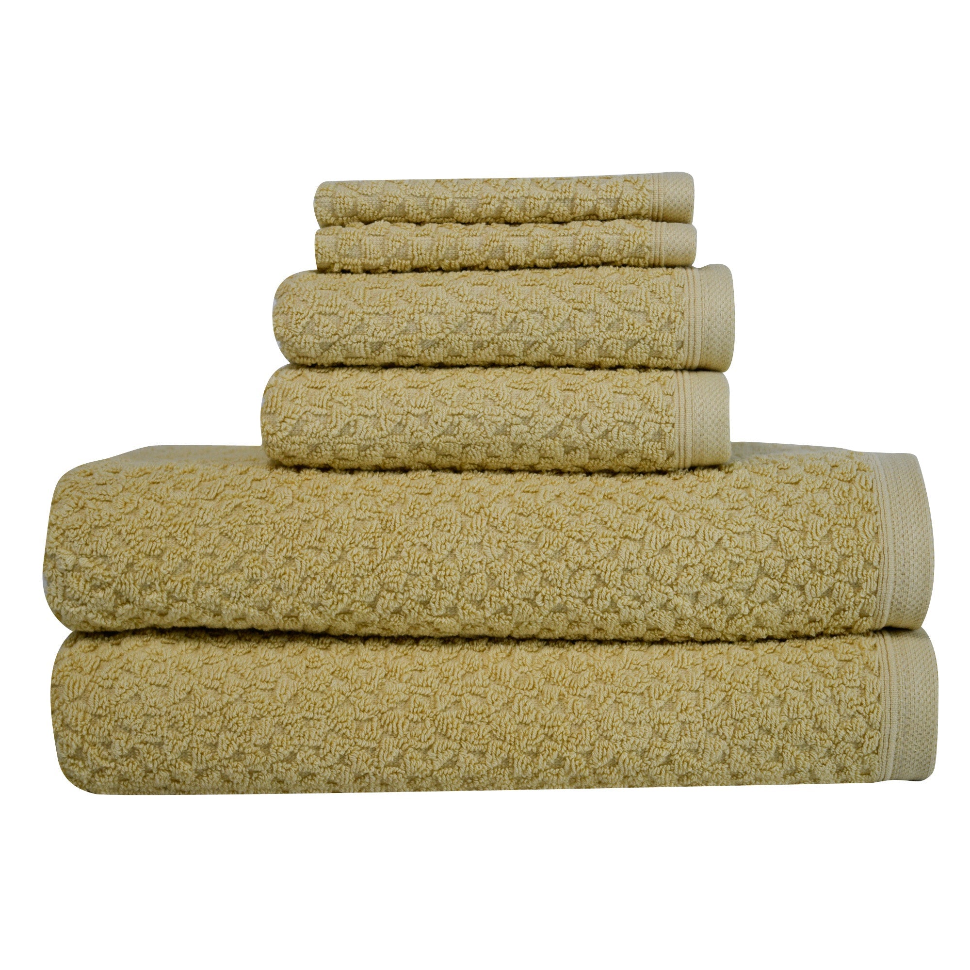 Classic Turkish Towels Hardwick %100 Turkish Cotton Towel Set of 6 - 2 Bath Towels. 2 Hand Towels & 2 Washcloths - Soft. Absorbent & Quick Dry - Image 4