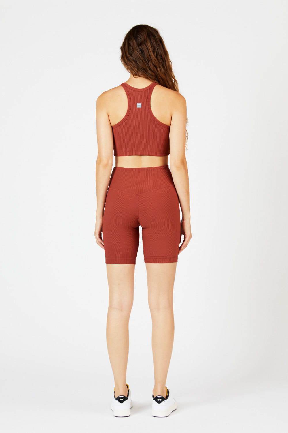 Cream Yoga Women's Harper biker shorts amber 8 - Image 4