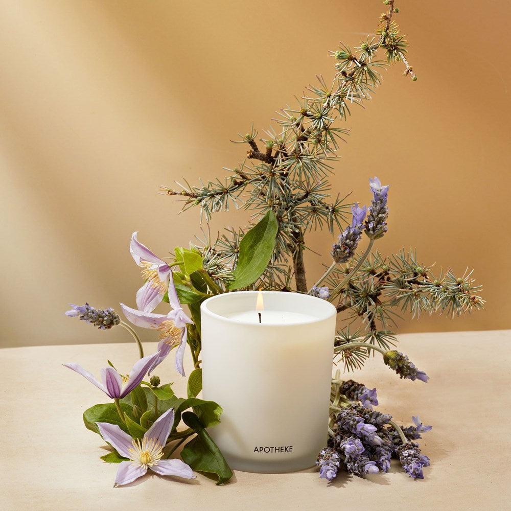APOTHEKE Hinoki Lavender Classic Candle - Image 2