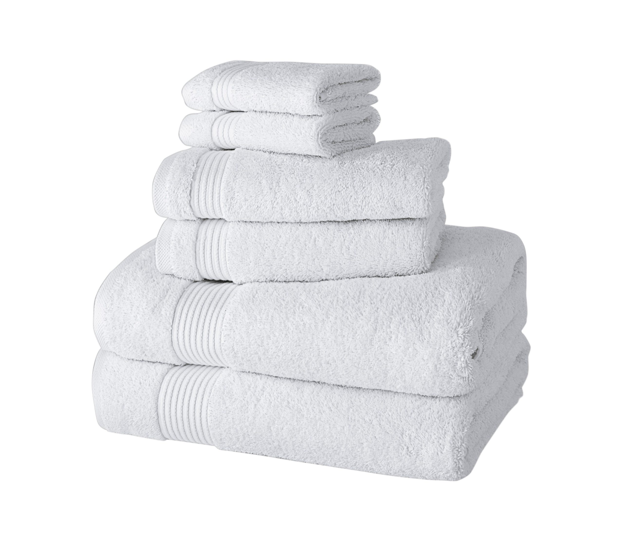 Classic Turkish Towels Amadeus Luxury Turkish Cotton Premium 6 Pc Towel Set - Image 9