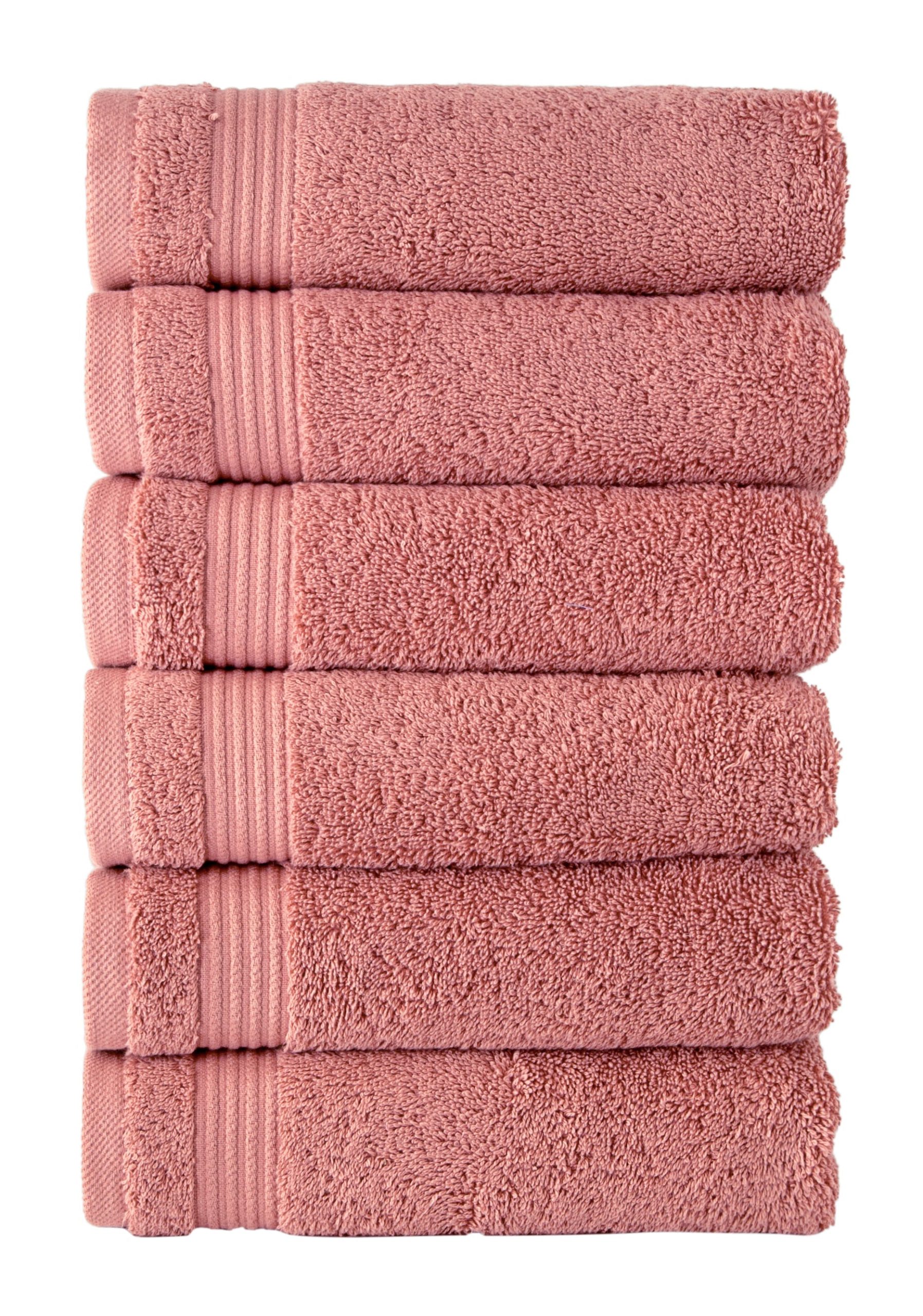 Classic Turkish Towels Amadeus Luxury Turkish Cotton Every Day Use Hand Towels - 6 Pieces - Image 4