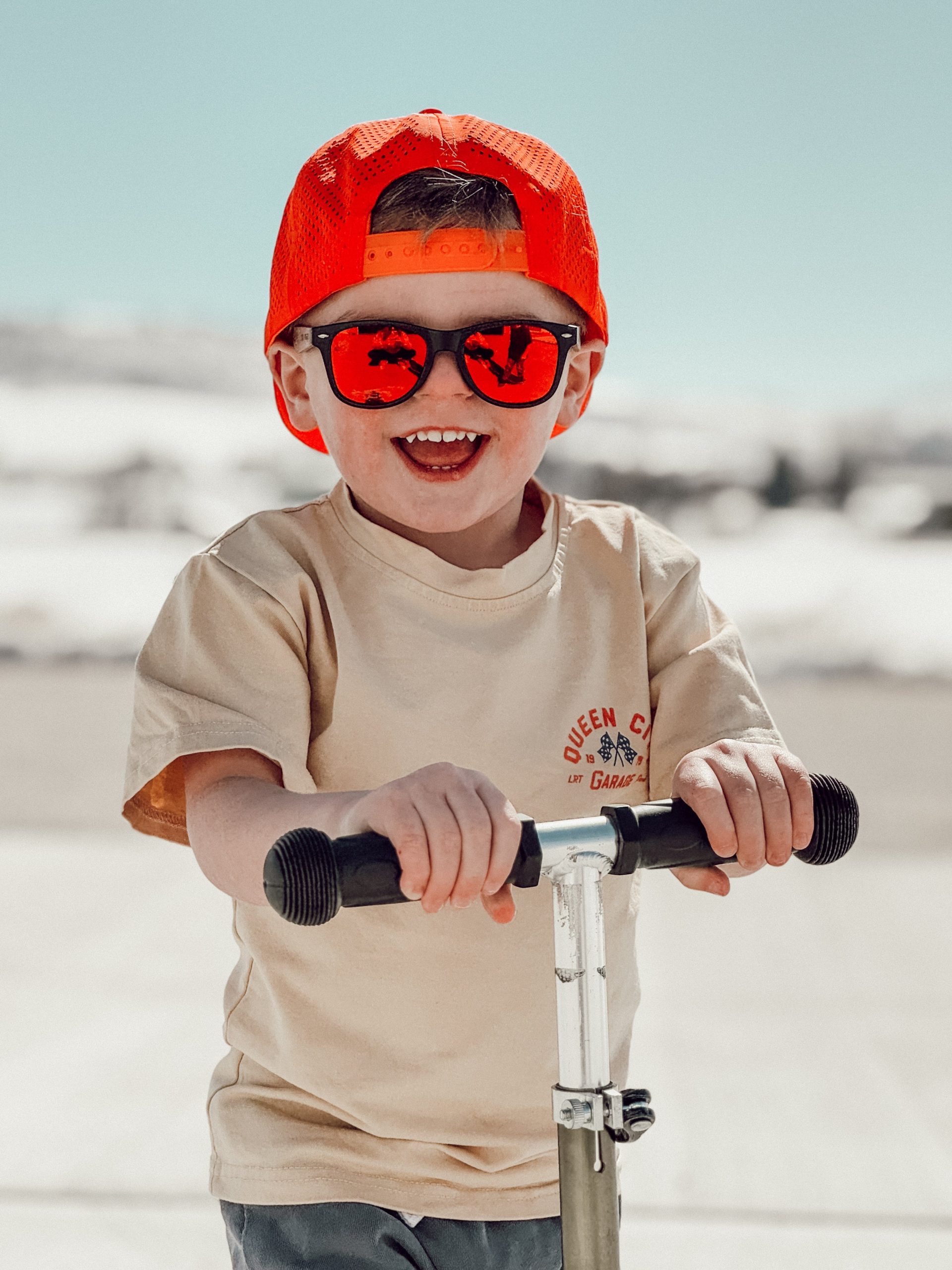 LITTLE RAD THINGS BOY'S QUEEN CITY GARAGE TEE - Image 8