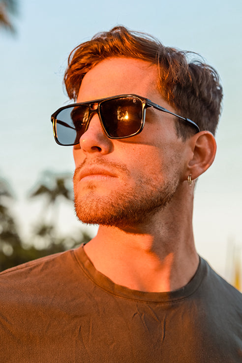 Biscayners Grand Bay Black Men's Sunglasses - Image 3