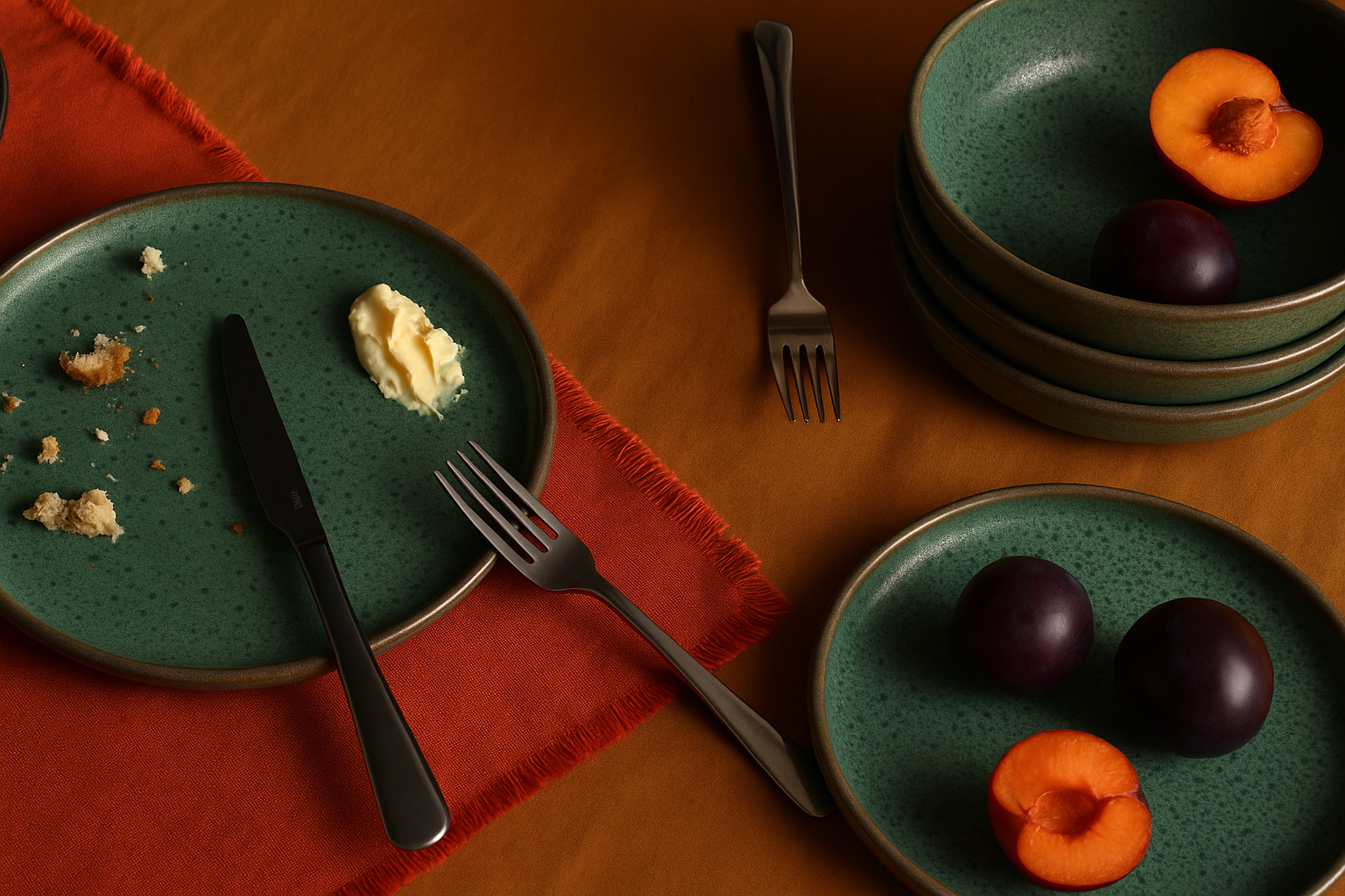 Moritz & Moritz SOLID 12-Piece Stoneware Dinnerware Set - Image 14