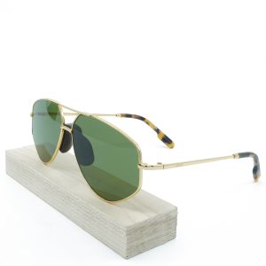 Kenzo Men's Round Oval Gold Sunglasses - Kz40014U30N